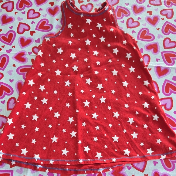 Cat & Jack Other - Cat & Jack Red Star Dress Fourth Of July America Toddler Dress